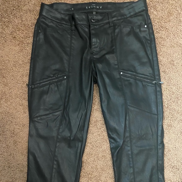 White House Black Market Pants - WHBM faux leather pants